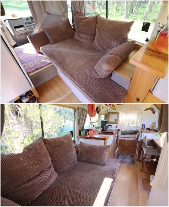 Уютная гостиная.