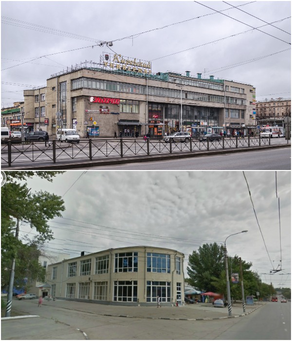 Фабрика-кухня и Дом кооперации – по сути, первый торговый центр, здания которого используются по сей день и с подобным функционалом (Санкт-Петербург).