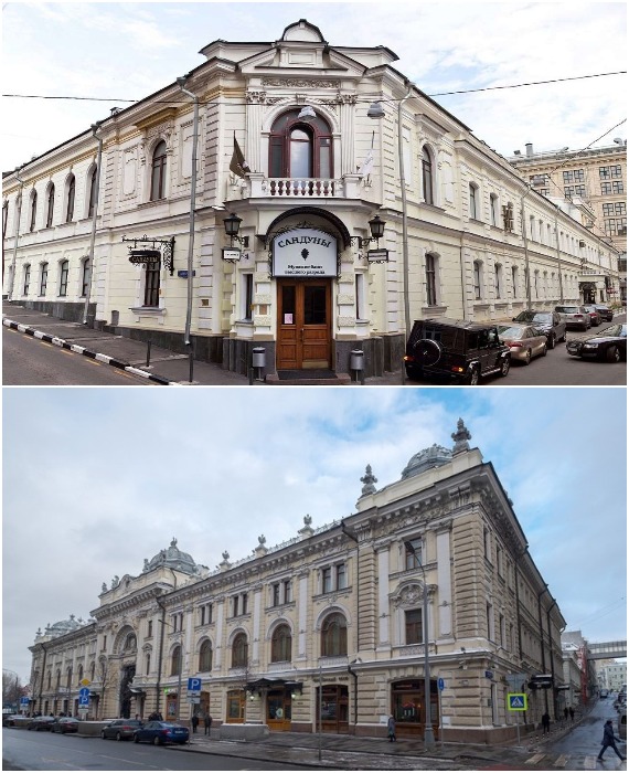 Здание, построенное в 1886 году, отлично сохранилось (Сандуновские бани, Москва).