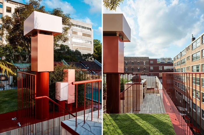 Терраса на крыше стала главной изюминкой проекта (JB Green, Сидней). Терраса на крыше стала главной изюминкой проекта (JB Green, Сидней).