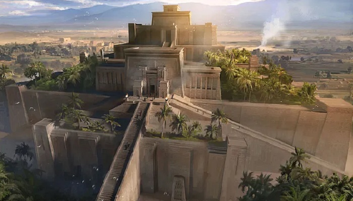 Так могли выглядеть благоухающие террасы зиккуратов во времена процветания Месопотамии. | Фото: worldhistory.org. 