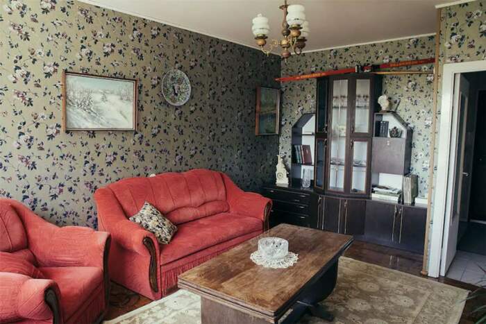 Такое обустройство гостиной могли позволить себе не все советские граждане. | Фото: kirill-potapov.livejournal.com.