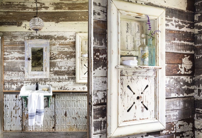 Необычный дизайн ванной комнаты (Old World Antiques).