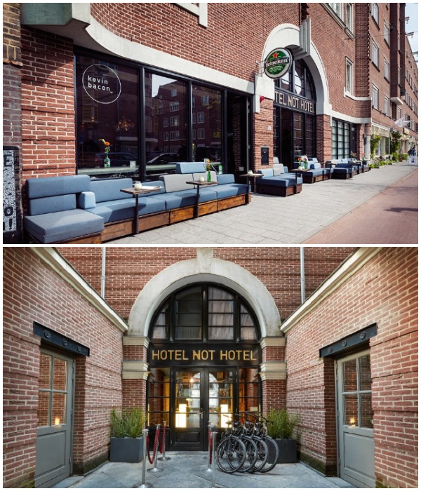 Отельеры Амстердама перевернули представление о гостиничном бизнесе (Hotel No Hotel, Нидерланды).