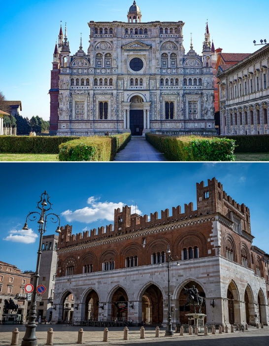 Павия и Пьяченца – самые впечатляющие итальянские города по пути следования паломников из Северной Европы (маршрут Via Francigena).