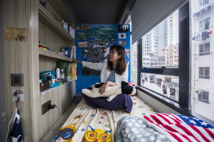 Современная микроквартира в Китае – вполне приличное жилище с большими окнами, правда, размеры уж совсем крошечные. | Фото: m.sputnik-georgia.ru.