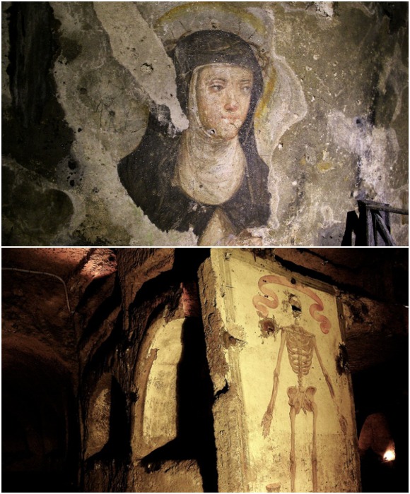 Под Неаполем обнаружено около 3 млн кв. метров подземных сооружений (Napoli Sotterranea, Италия).