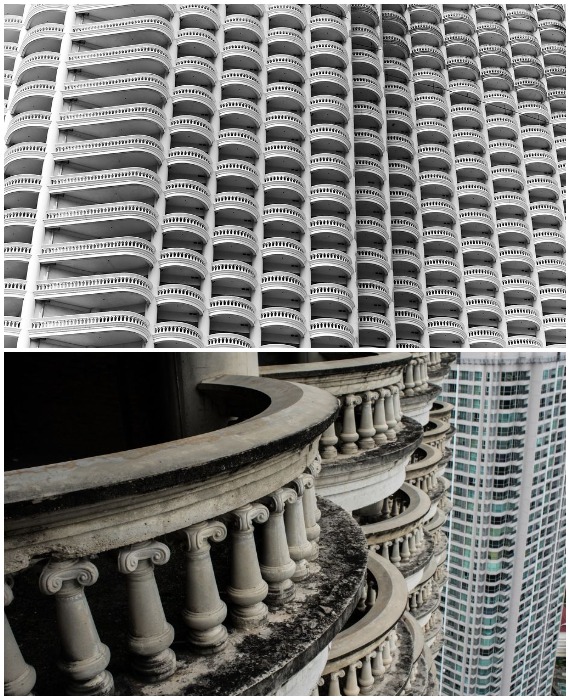 Несостоявшиеся красота и респектабельность архитектурного шедевра (Sathorn Unique Tower, Бангкок).