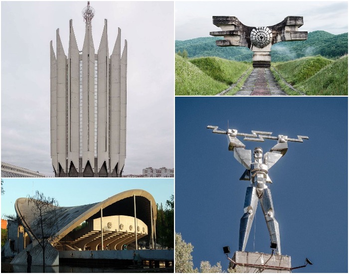 От удивительных до пугающих: впечатляющие архитектурные решения социалистического прошлого республик СССР и стран социалистического лагеря.