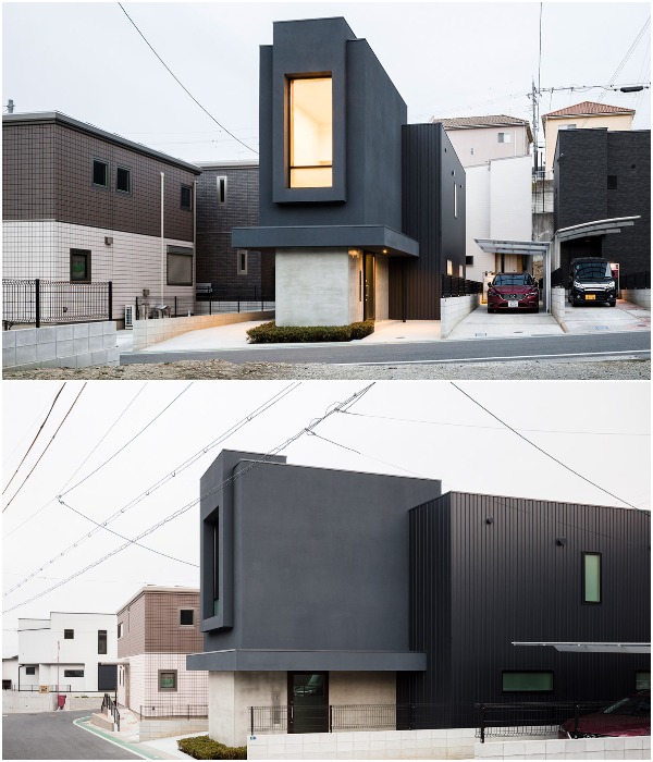 Slender house является прекрасным примером современной японской архитектуры в плотно застроенной городской среде (Сига, Япония).