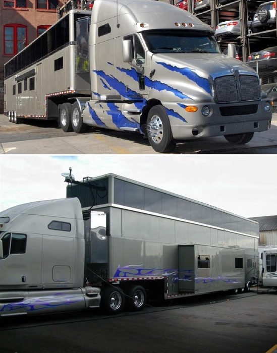 Мобильные особняки, построенные компанией Anderson Mobile Estates, могут увеличиваться и в высоту, и в ширину.