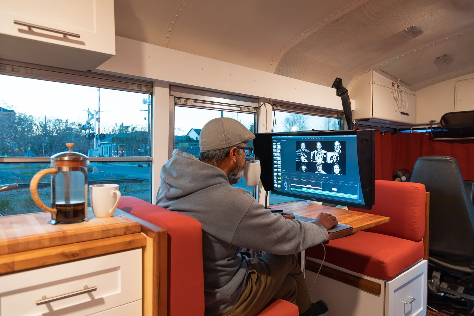 Рабочее место Хосе.