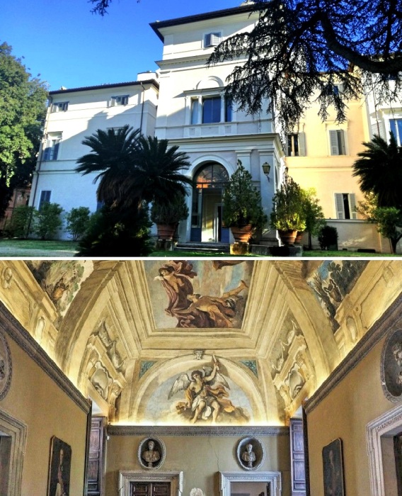 Знаменитую виллу посещали известные люди, в том числе Генри Джеймс и Петр Ильич Чайковский (Casino dell’Aurora Ludovisi, Италия).