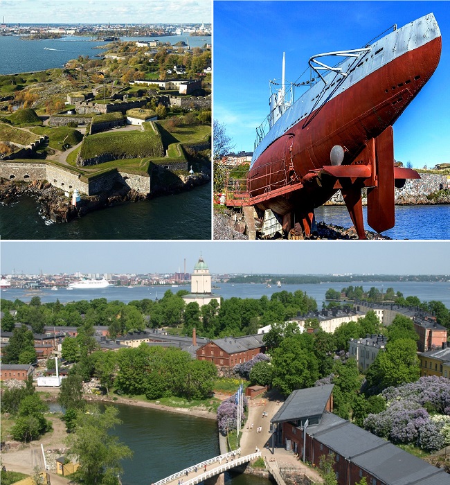 Финляндия также оставила свой след на территории крепости, которая может похвастаться богатой историей (Suomenlinna).
