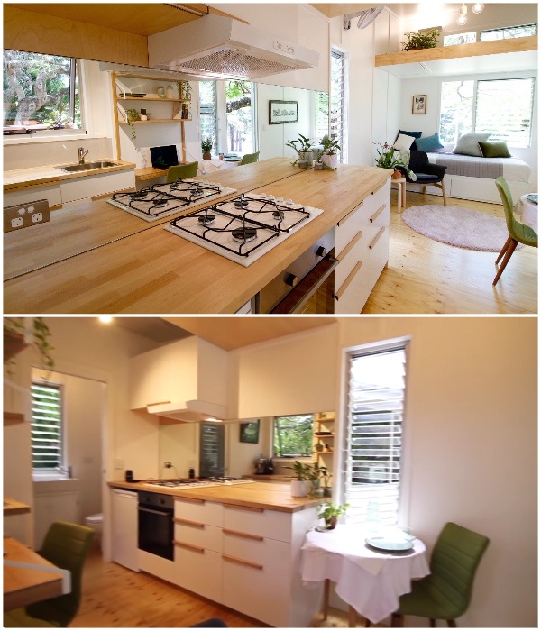 Современная кухня в Swallowtail.