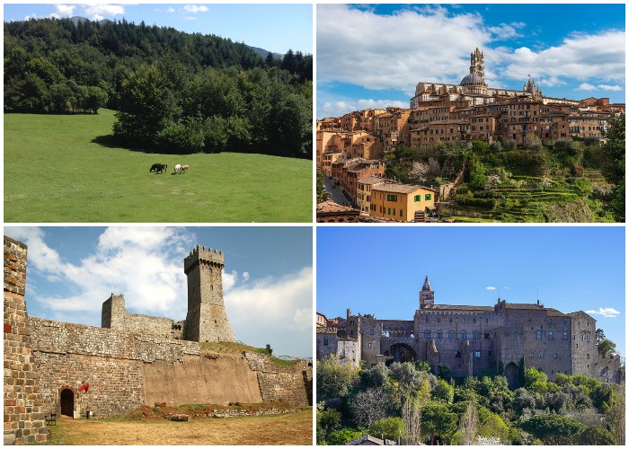 По маршруту паломников Via Francigena сохранилось множество природных, культурных, религиозных и исторических достопримечательностей. 