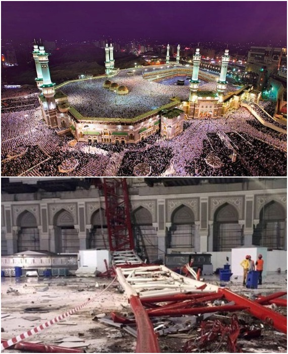 Большая мечеть также расстраивается.