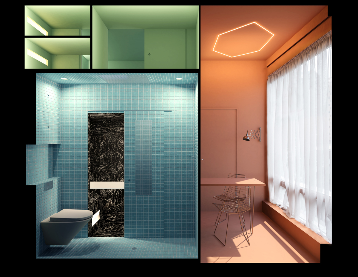 Жилое пространство «Кабанона» разделили на два уровня. Жилое пространство «Кабанона» разделили на два уровня.