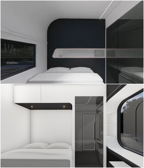 Новая модель Cube X2 выпускается в двух вариантах – с одной и двумя изолированными спальнями.