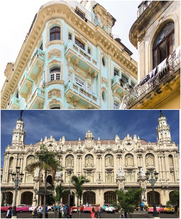 Обилие декора и нарочитая парадность стали модным направлением спустя 100 лет после того, как этот стиль появился в Италии (Гавана, Куба).