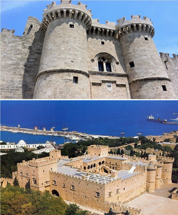 Дворец Великих магистров — главная достопримечательность греческого острова Родос.