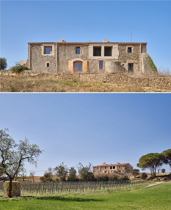 Дом, покрытый черепицей, мастерски «загримировали» под старину (Casa 1627).