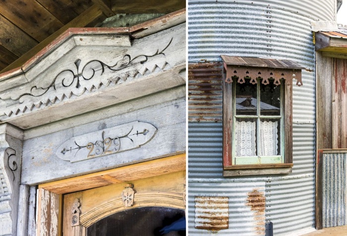 Колоритные детали украшают фасад бывшего зернохранилища (Old World Antiques).