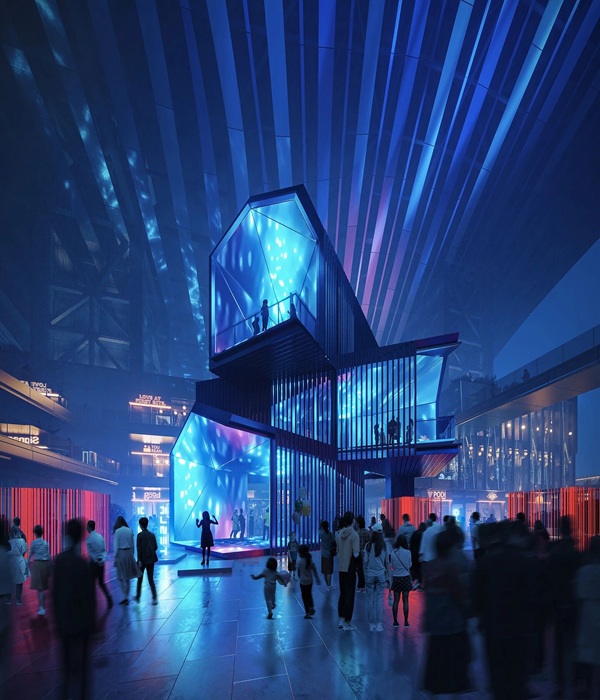 «Парящие» объемы Huafa Snow Centre. | Фото: archello.com. «Парящие» объемы Huafa Snow Centre. | Фото: archello.com.