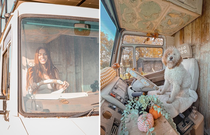 Кабина водителя также преобразилась.