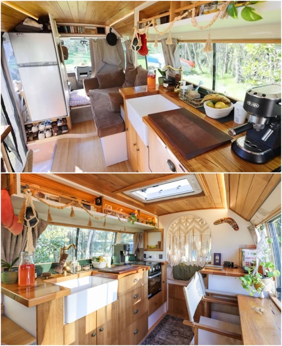 Благоустроенная кухня.