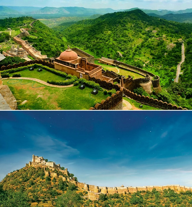 «Великая стена Индии» – малоизвестный исторический шедевр, хранящий множество тайн (Kumbhalgarh Fort, Раджастхан).