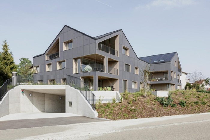Автономный энергоэффективный дом по стандарту Minergie (Швейцария). | Фото: swissinfo.ch.
