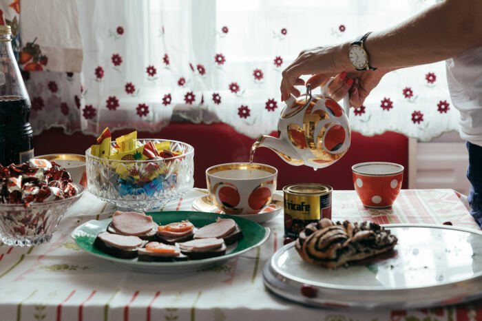 Постояльцев ждет чаепитие в лучших традициях советского народа. | Фото: kirill-potapov.livejournal.com.