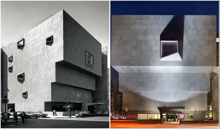 Музей американского искусства Уитни от Марселя Брейера (1966 г., Нью-Йорк).