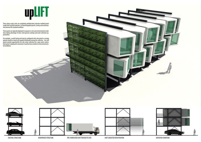 Интересный концепт upLIFT разработали американские архитекторы. | Фото: bigpicture.ru.