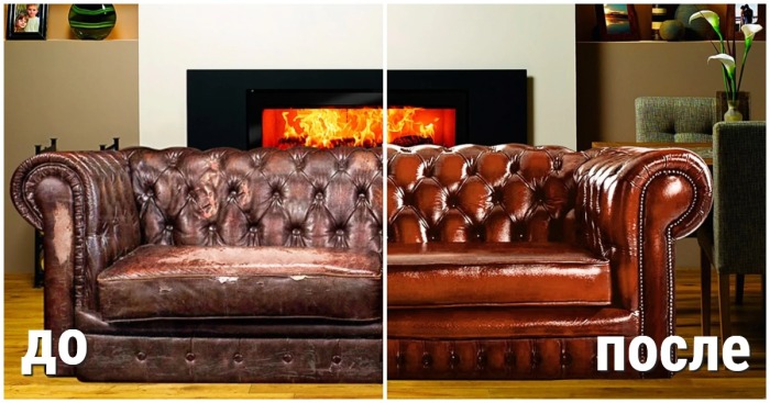 Восстанавливаем кожаный диван от обивки до каркаса