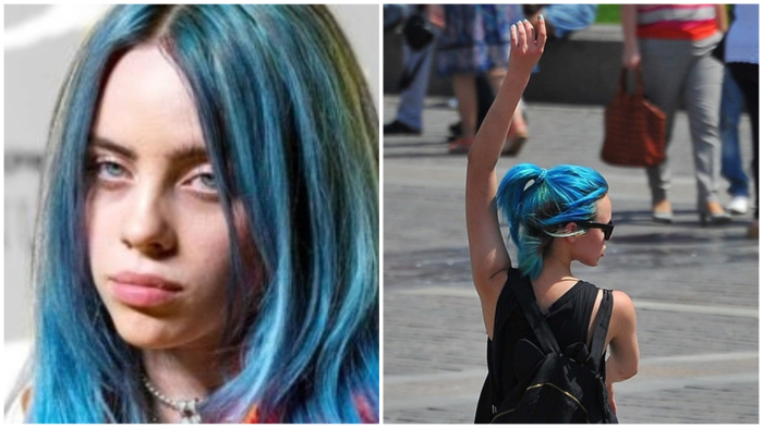 Синие волосы могут выдавать восторг деятельностью общества, призывающего подростков покончить с собой.