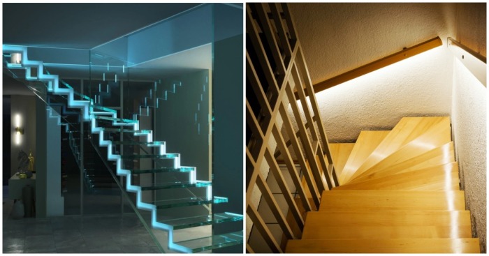 Светодиодные лестницы — модный тренд в дизайне культурно-развлекательных учреждений