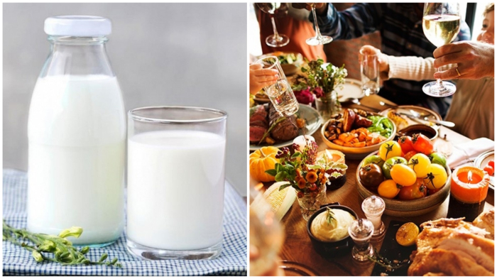 Если вы и перевариваете лактозу, то молоко - только отдельный прием пищи.