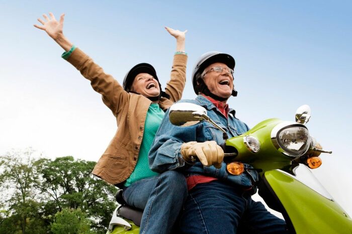 Как побороть страх старости. / Фото: pinterest.com