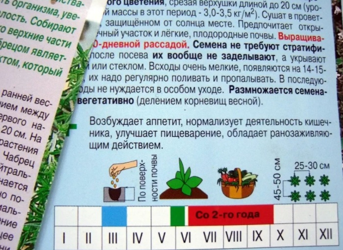 Указанные на упаковке семян время посева, расстояние между саженцами, периодичность подкормки и прочие параметры нужно четко соблюдать для максимально богатого урожая./ Фото: agronom-rasteniya.ru