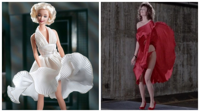 Незабываемое «платье Мэрилин»: «оммажи» от Барби и Келли Леброк.