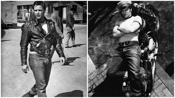 Благодаря Марлону Брандо джинсы перестали считаться исключительно рабочей одеждой.