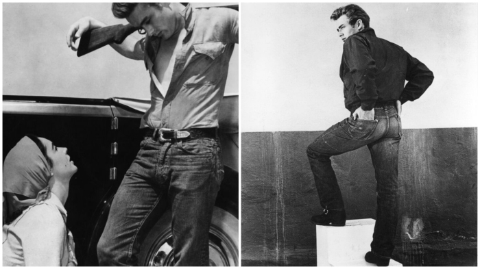 «Плохишу» Джеймсу Дину удалось закрепить за джинсами хорошую репутацию.