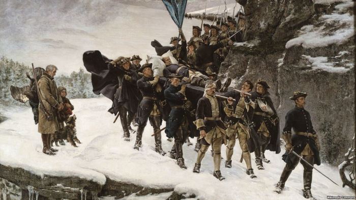 Отступление армии Карла XII. | Фото: Радио Свобода.