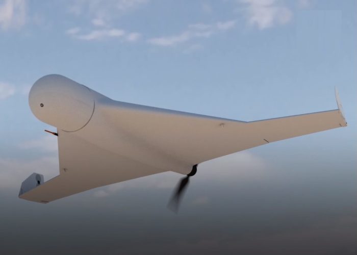 Беспилотный дрон в полете. | Фото: TechFusion.