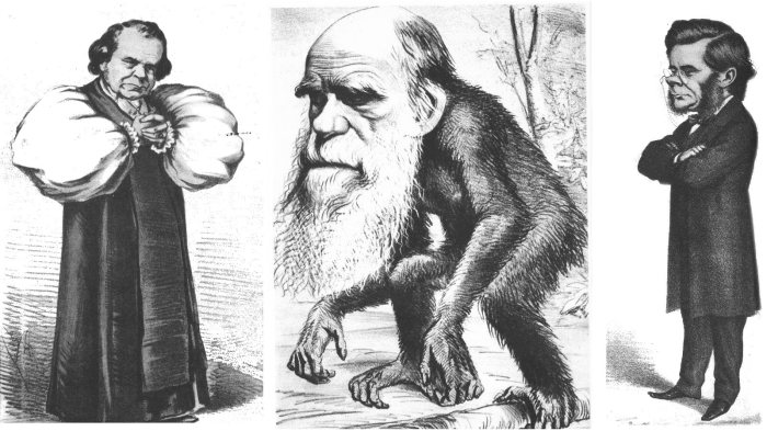 Дарвин и Гексли против Уилберфорса| Фото: www.mun.ca.