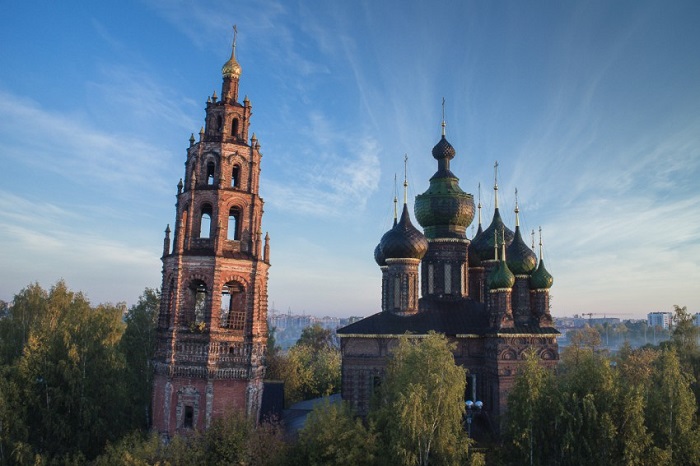Пизанская башня из Ярославля. /Фото: sobory.ru