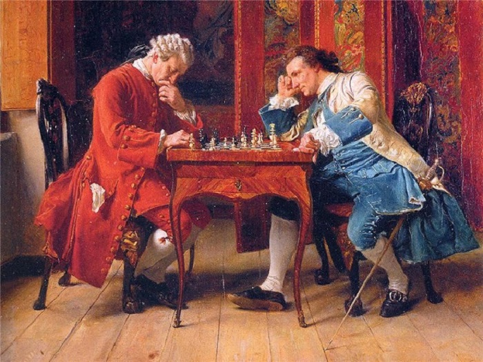 В шахматы играли люди незанятые и богатые. /Фото: liveinternet.ru