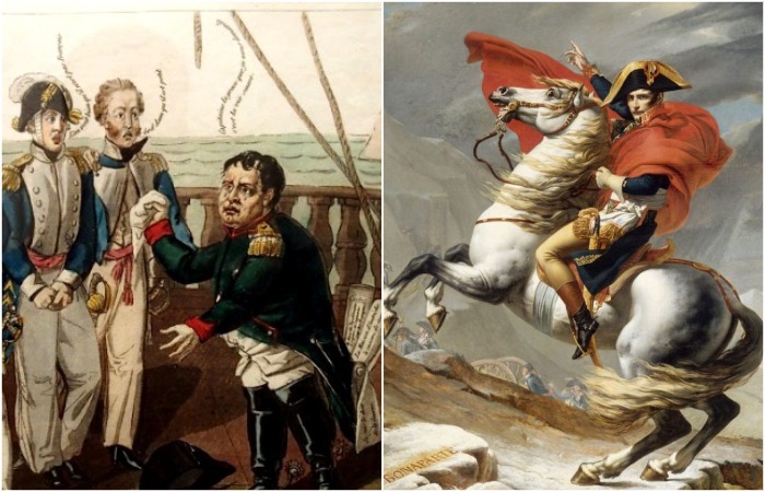 Наполеон был вполне среднего роста, но вражеская пропаганда сделала его коротышкой в глазах миллионов.